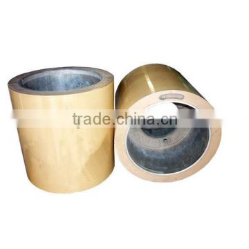 rubber roller for rice mills yellow silicone bearing hard