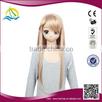 Top Quality High Temperature Fiber long straight wig cosplay