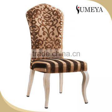 High Quality Aluminum Wooden Dining Room Chairs Hotel Luxury Dining Chair photo-3