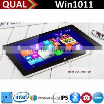 10.1 " windows 8 tablet resistive scree with Intel Baytrail-T Z3770 (Quad-core), 2G/32G 2.0MP/2.0MP Bluetooth 4.0