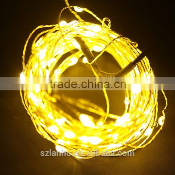 S Super Bright 10M LED String Light Xmas Party Wedding Lights 100 LED Warm White Fairy Lights