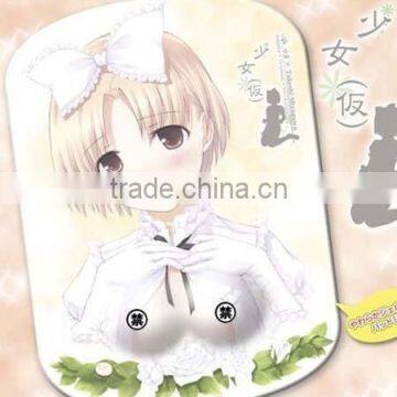 cloth sexy wrist rest mouse pads