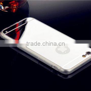 Luxury Ultra-thin TPU Mirror For IPhone 6 6s Mirror Case photo-5