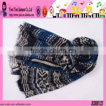 New Fashion Charming Sexy Girl Scarf Custom Pattern Printed Factory Direct Long Cotton Scarf Pashmina