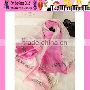 Custom Hot Sale thin Colorful Scarf Wholesale Fashion Top Quality Charming Ladies Fabric For Scarf