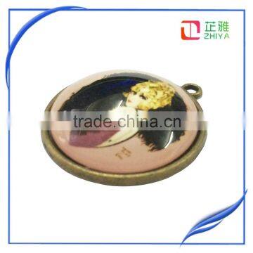 2015 Zhiya Yiwu Jewelry Factory Diy Glass Cabochon for Accesorios de Mujer photo-2