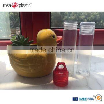 Round Plastic Protective Packaging Plastic Clear Screw Pen Tubes Screw Pack GP photo-4