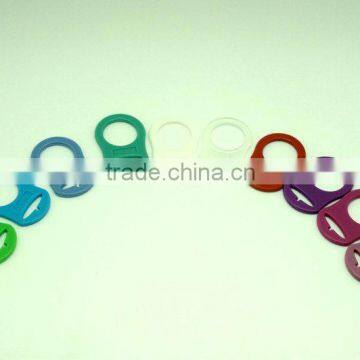 high quality fashion baby pacifier holder ring