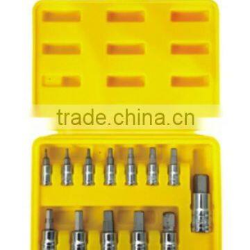 13 pcs bit socket set