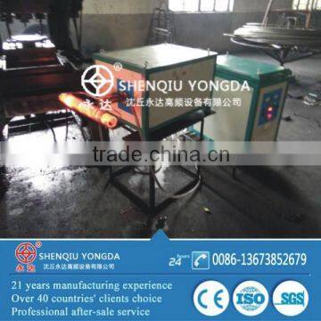 Steel bar forging furnace induction heating machine