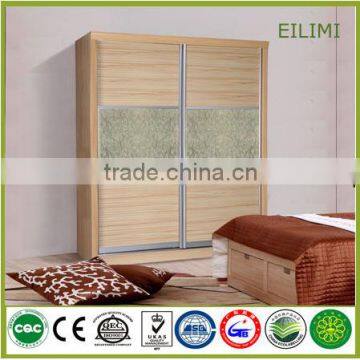 Wooden sliding door wardrobe cabinet