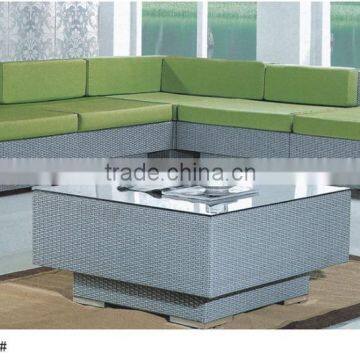 Sectional sofa outdoor rattan furniture living room sofa