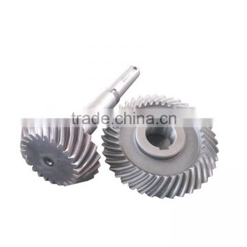 Speed reducer gearbox parts hard surface bevel gear