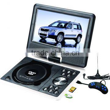 9.8" inch DVD Interface: SD/USB/TV/Earphone/AV input-out/Game