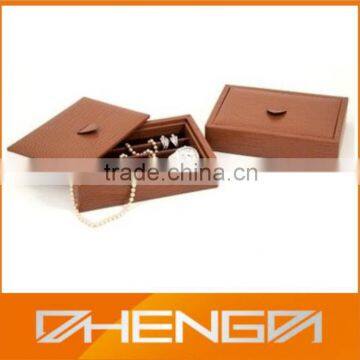 Custom Good Quality Small Leather Storage Box