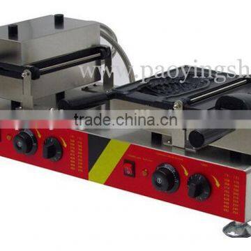 Commercial Use Non-stick 110v 220v Electric Dual 1pc Ice Cream Taiyaki Fish Waffle Baker photo-2