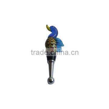 duck wine stopper with ball bottom