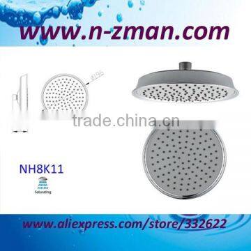 Saturating Shower head,Chrome ABS Rain Shower,8 inches Rain Shower Head