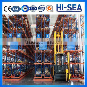 High Quality Warehouse Steel Very Narrow Aisle Pallet Racking System