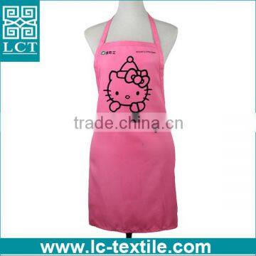 Customized Pink Girls Cute Little Cooking Apron for Sale