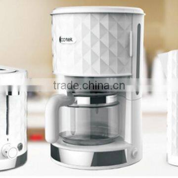 2 Slice Toaster / 1000watts 12cups drip coffee machine / 1.7L Strix Control Electric kettle