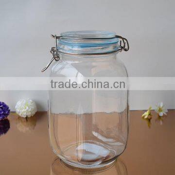 Storage glass jar seal pot with1500ml