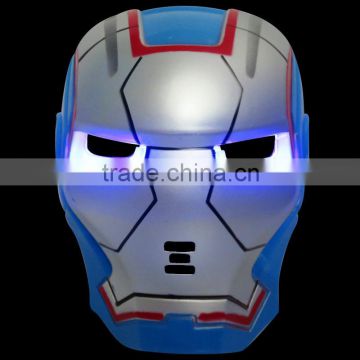 Popular party full face Led Iron Man eye mask,super hero mask