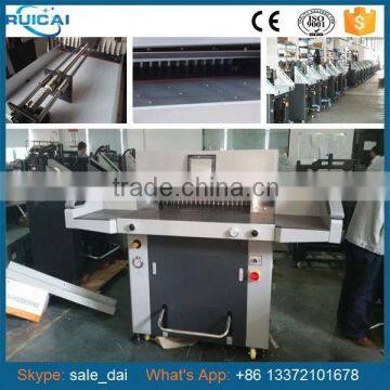 H720RTS Chinese Heavy Duty Paper Cutting Machine with Air Rolling Ball