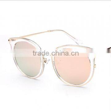 Women Upscale Retro Transparent Block Sunglasses