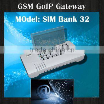 SIM Bank 32 support auto imei change,mobile payment gateway,Remote Management 32 SIM cards