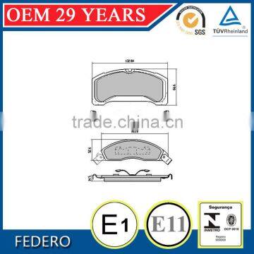 China OEM factory D152 D9BZ 2001 H pad brakes for ford