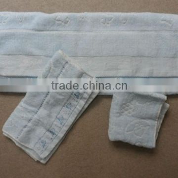 HL5038 baby towel gift set 3 IN 1, 100% cotton material