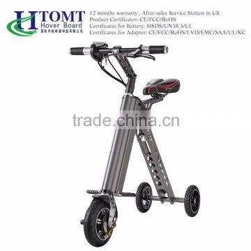 Cheap price hand speed up bike/ three wheel electric scooter with hand brake