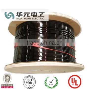 High breakdown voltage flat copper enameled wire for electric motor