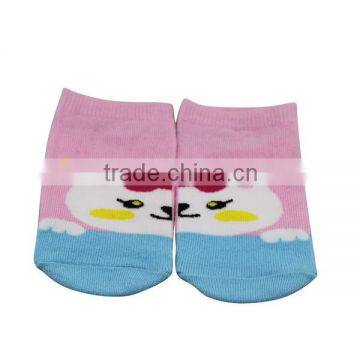 GSB-31A Wholesale Cotton Cozy Cartoon Tube Socks for Baby Girl
