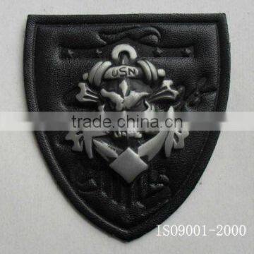 2013 fashion handmade metal skull badges