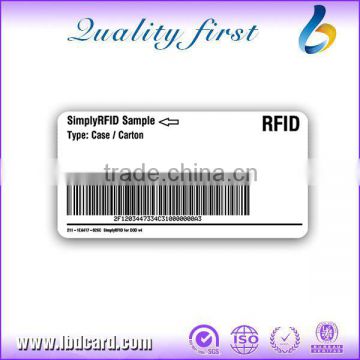 Hot Sale High Quality Aluminum Sticker Label, RFID Tag For Books, RFID Jewelry Tag China