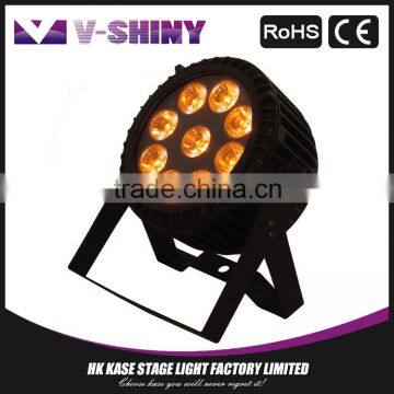 12W9 RGBWA led par stage lighting