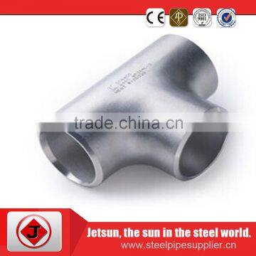 304 316 Stainless Steel Butt Welding Pipe Tees photo-5