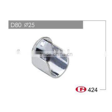 Retail Chrome Metal Bracket For Round Tube D80