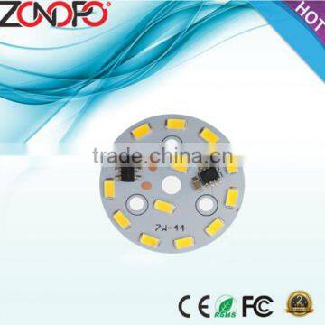 220v 110v ac bulb down light pcb,2835 pcb economy aluminum module,dimable no need driver ac pcb module