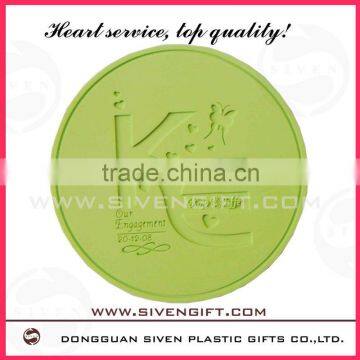 Customer Soft Pvc Coaster