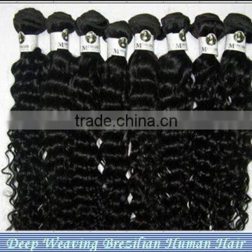 Human Hair - Natural Black Brazilian Deep Weaving