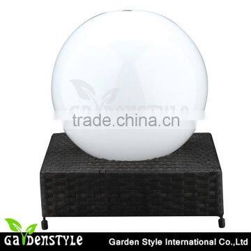 light lighting solar rattan light, globe china led light, battery power lighting led light