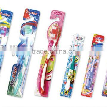 high quality hotel travel rubber soft bristles toothbrush