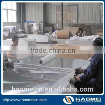 china 3xxx plastic film aluminum sheet supplier