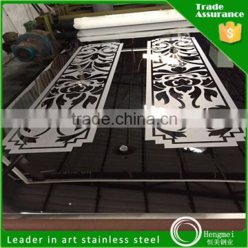 304 316 ti-coating colored hairline stainless steel decorative plates / sheets for elevator door