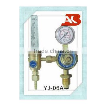 gas regulator with gauge argon regulator