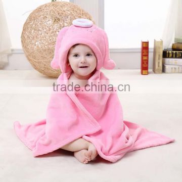 soft pink baby cartoon blanket flannel baby blanket