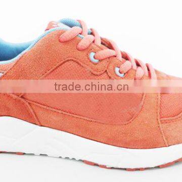 Suede Leather Upper Customized Casual Sports Running Shoes